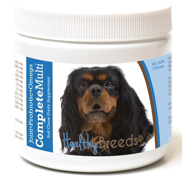 Healthy Breeds English Toy Spaniel All in One Multivitamin Soft Chew, 60PK 192959007990 - main